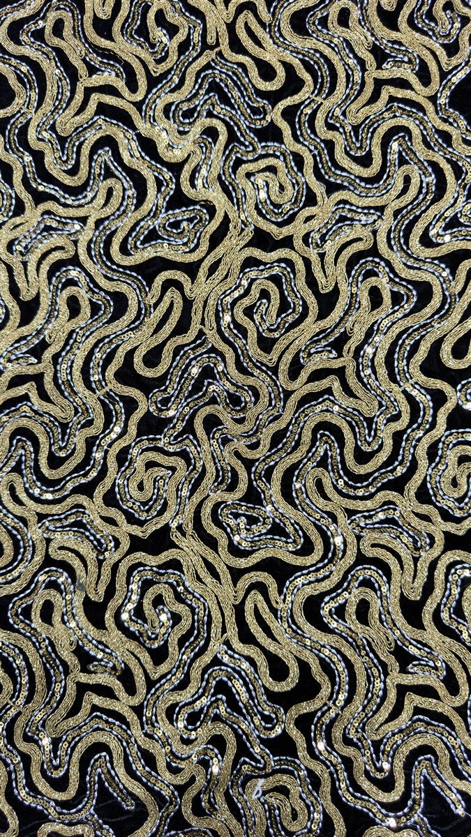 Design A-1001 fancy fabric